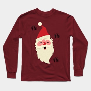 Retro Santa Claus, Ho ho ho © GraphicLoveShop Long Sleeve T-Shirt